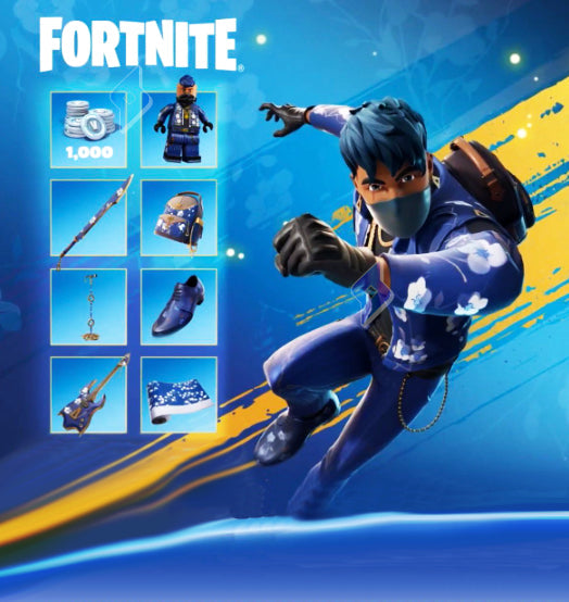 Code Pack Flowering Chaos Pack PS5 Exclusif sur Fortnite (EU)
