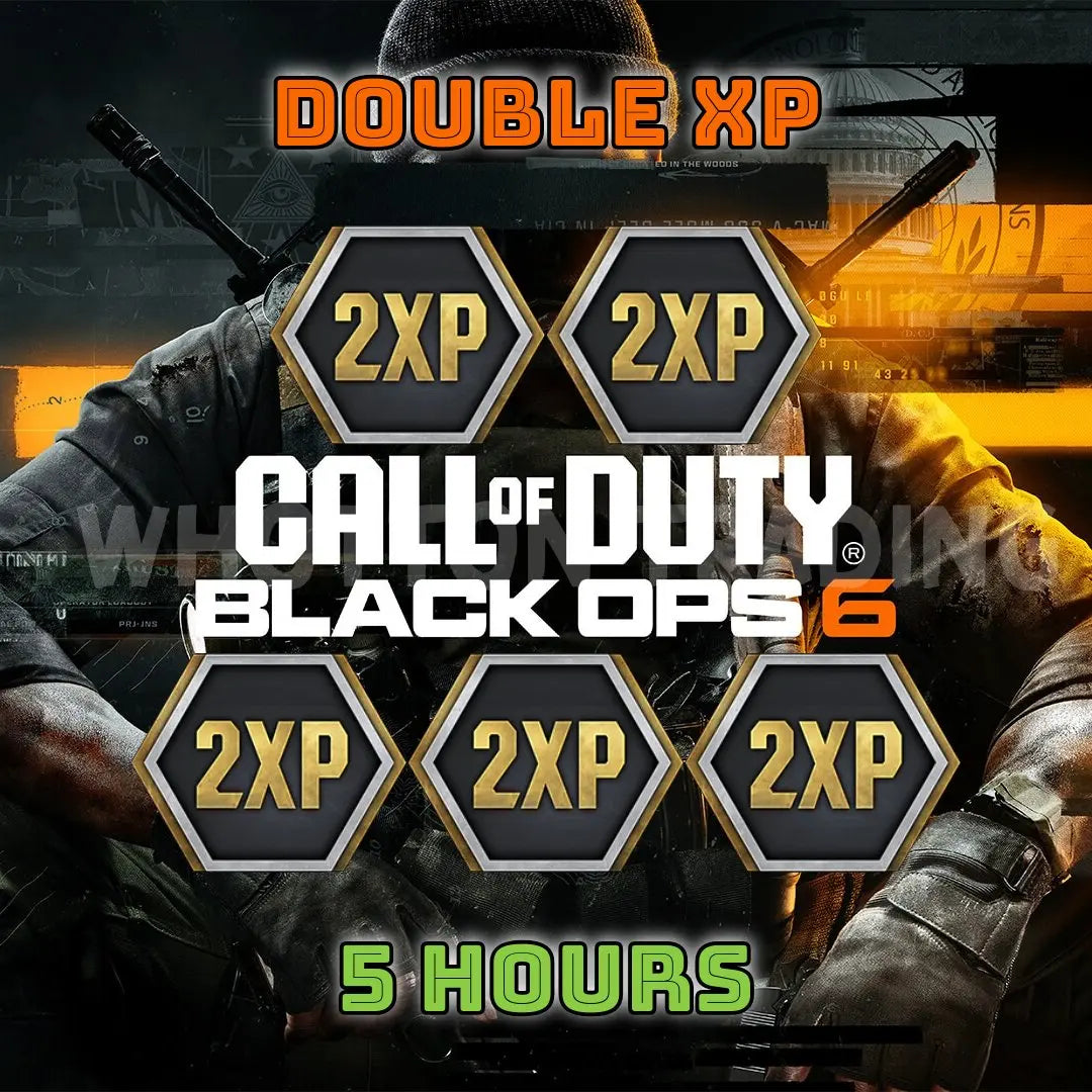 Call of Duty Black Ops Double 2XP Token (15 Min Codes)