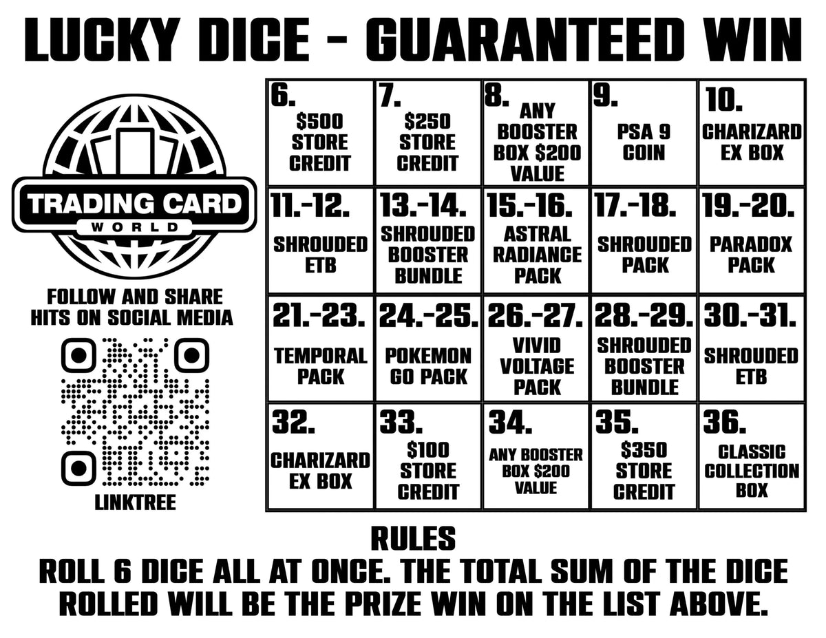 Dice Roll - Shop at oilboyal