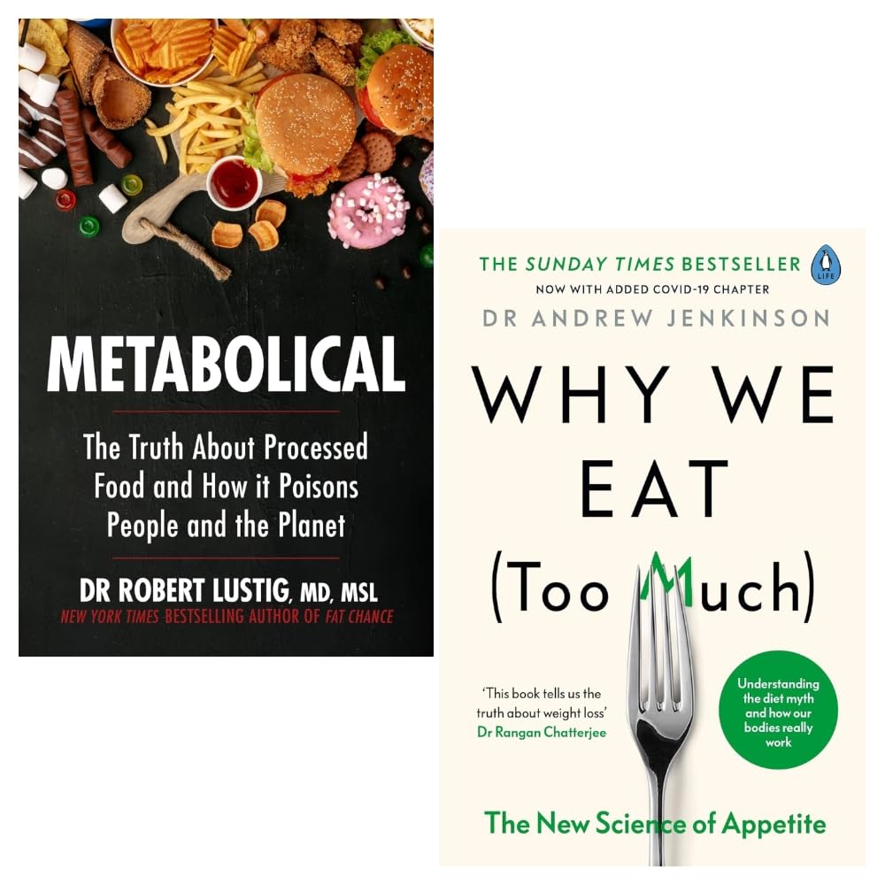 Why We Eat (Too Much) and Metabolical 2 Books Collection Set - OilBoyal