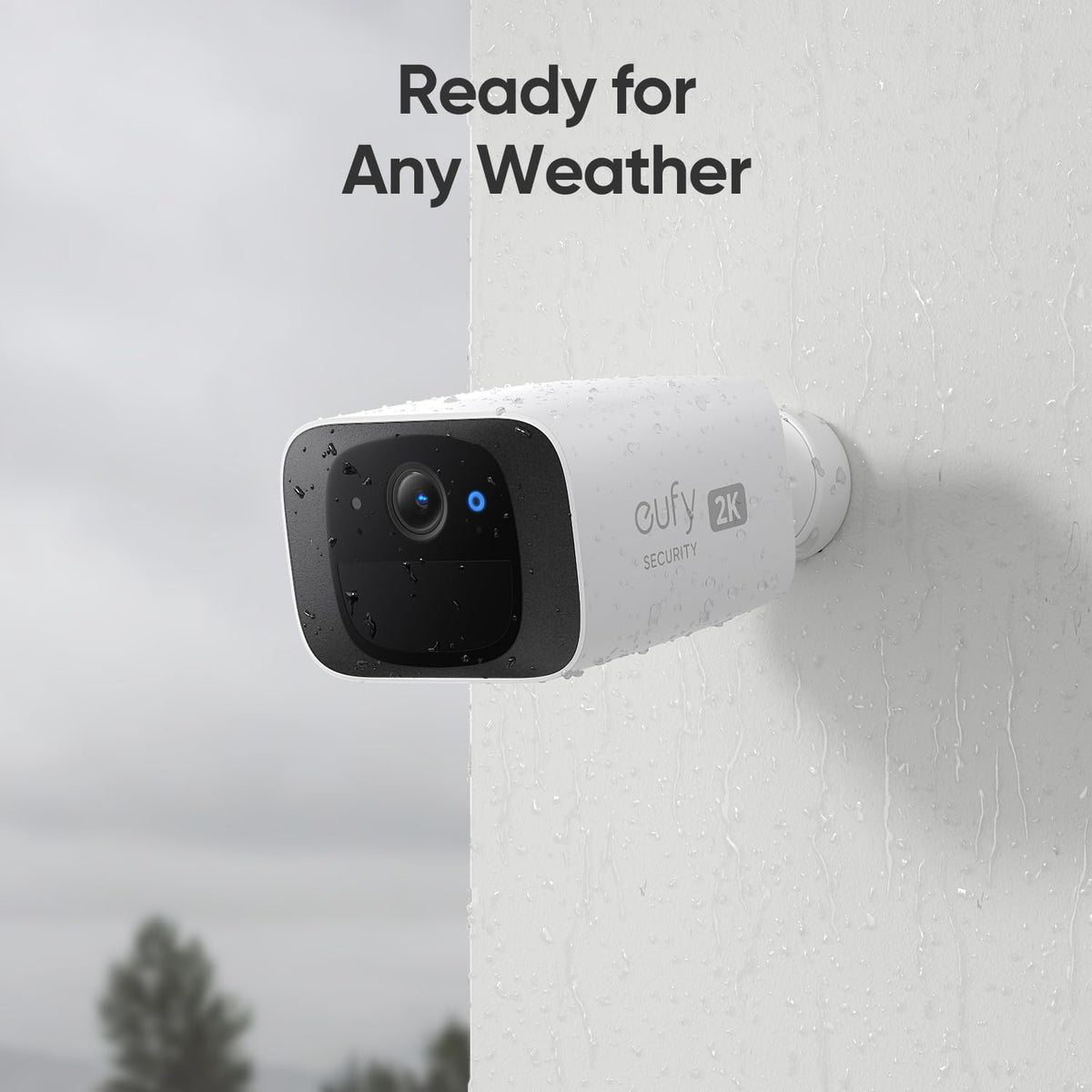 eufy Security SoloCam C210 Security Camera Outdoor Wireless, 2K Resolution Home Security Camera, IP67 Weather Resistant, No Monthly Fee, 2.4 GHz Wi-Fi, HomeBase S380 (HomeBase 3) Compatible