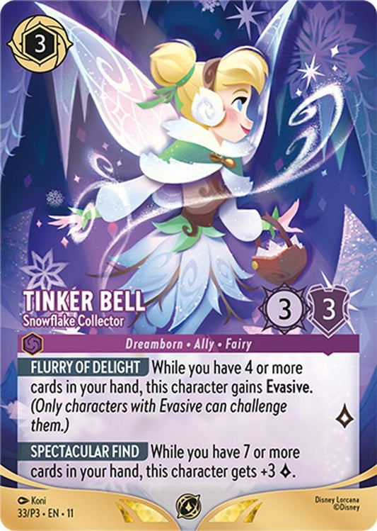 Tinker Bell - Snowflake Collector (Store Championship Participant) (33) [Promo Cards] - Shop at oilboyal