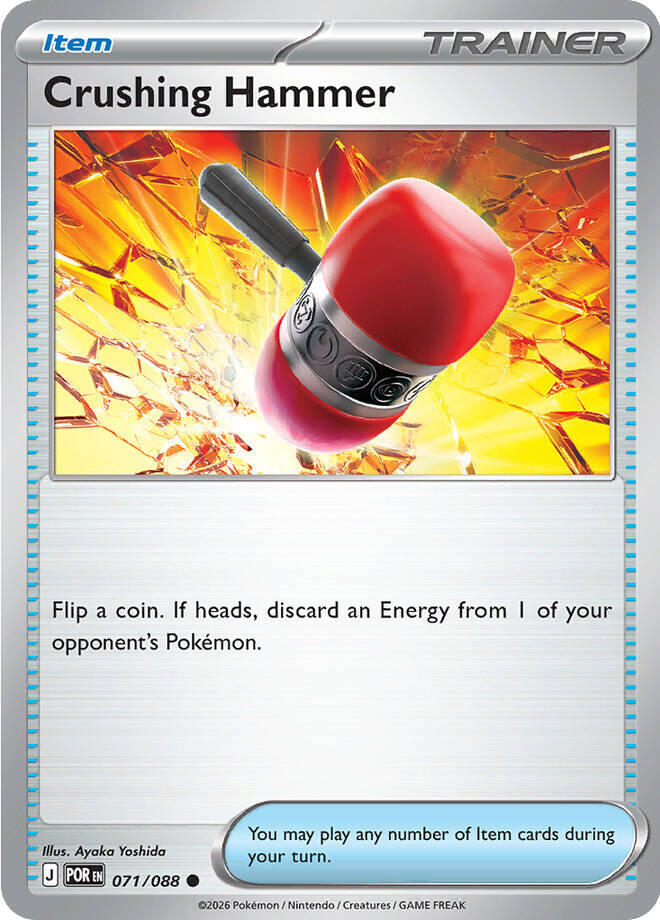 Crushing Hammer (071/088) [Mega Evolution: Perfect Order] - Shop at oilboyal