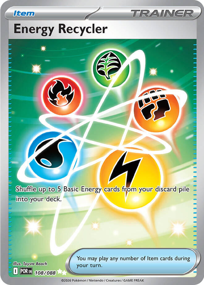 Energy Recycler (108/088) [Mega Evolution: Perfect Order] - Shop at oilboyal
