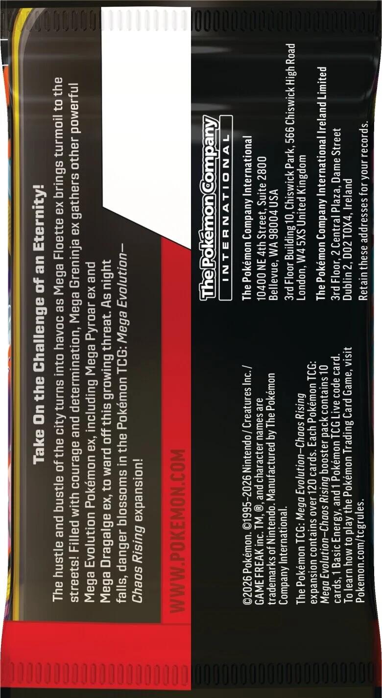 Chaos Rising Booster Pack - Shop at oilboyal