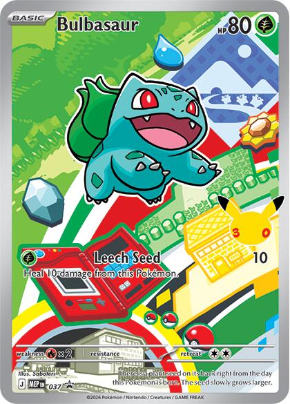 Bulbasaur (037) [Mega Evolution Promo] - Shop at oilboyal