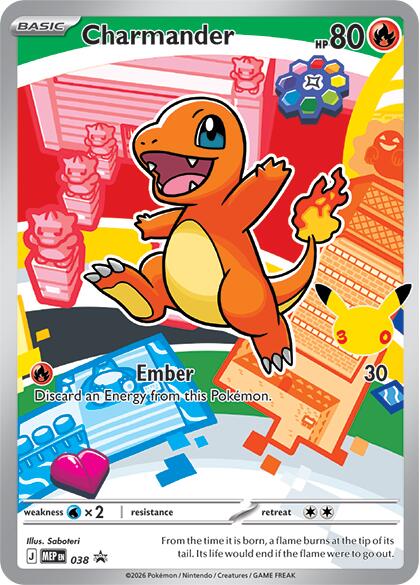 Charmander (038) [Mega Evolution Promo] - Shop at oilboyal