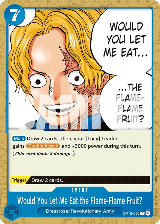 Would You Let Me Eat the Flame-Flame Fruit? [Adventure on Kami's Island] - Shop at oilboyal