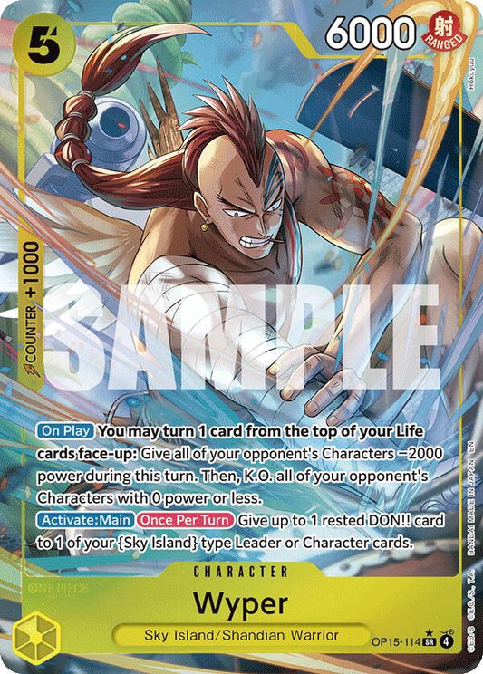 Wyper (Alternate Art) [Adventure on Kami's Island] - Shop at oilboyal