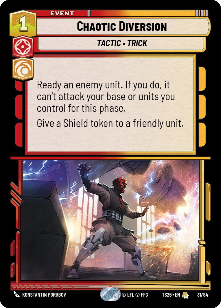 Chaotic Diversion (31/84) (31/84) [Twin Suns] - Shop at oilboyal