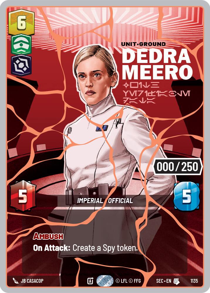 Dedra Meero - With Verifiable Data (1135) (Serialized) (Rose Gold) (1135) [Secrets of Power] - Shop at oilboyal