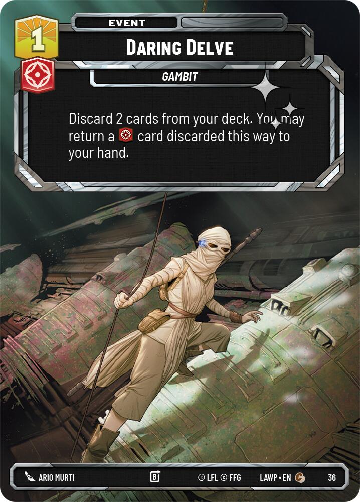 Daring Delve (36) (Foil) (36) [A Lawless Time: Weekly Play] - Shop at oilboyal