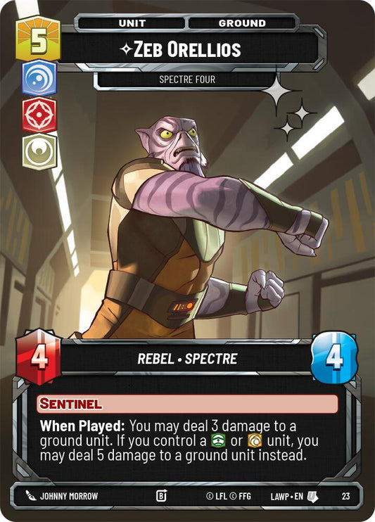 Zeb Orellios - Spectre Four (23) (Foil) (23) [A Lawless Time: Weekly Play] - Shop at oilboyal