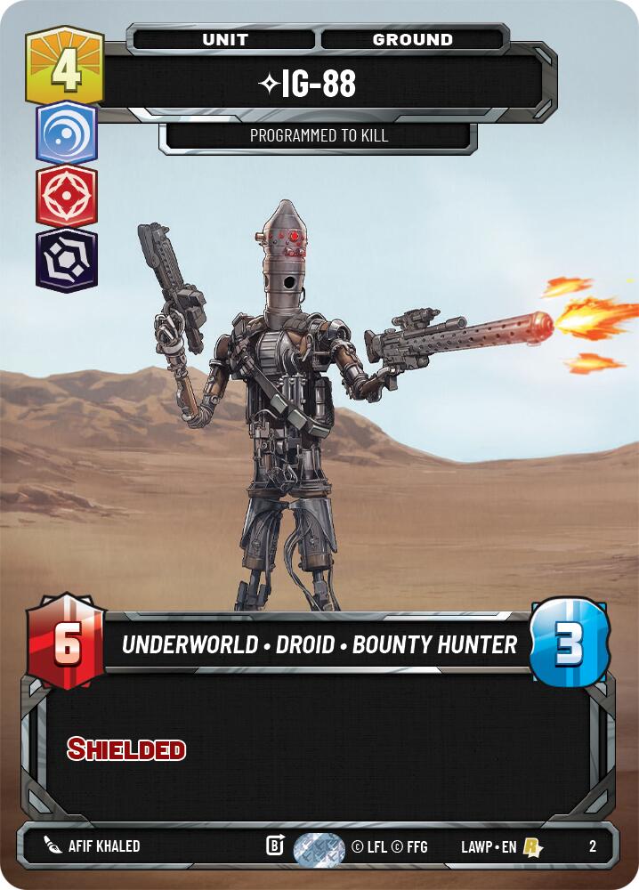 IG-88 - Programmed to Kill (2) (2) [A Lawless Time: Weekly Play] - Shop at oilboyal