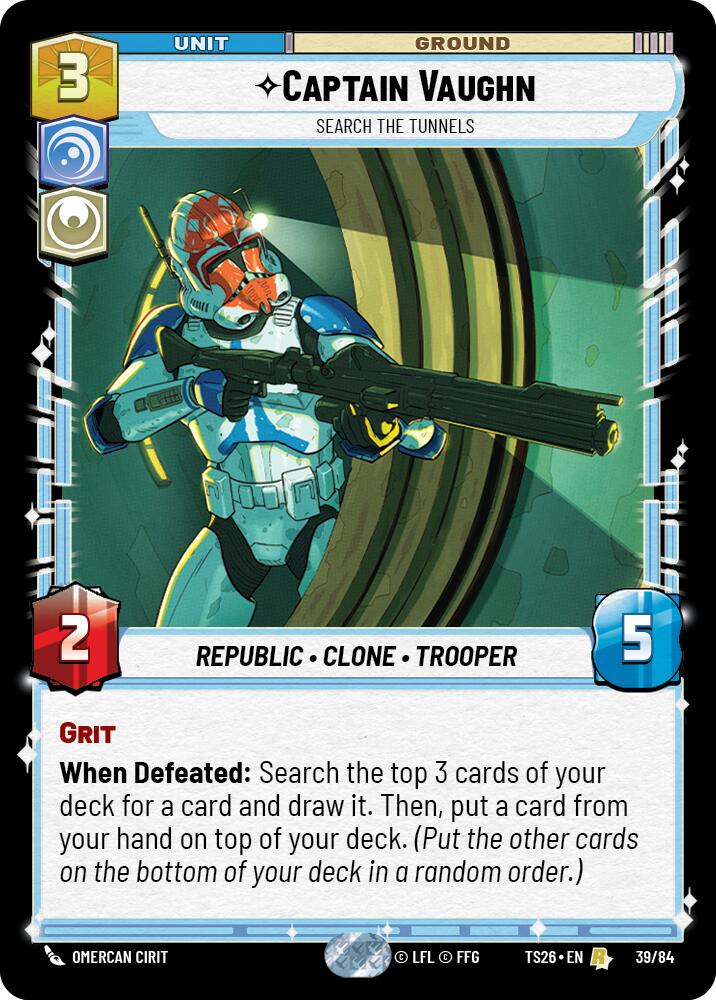 Captain Vaughn - Search the Tunnels (39/84) (39/84) [Twin Suns] - Shop at oilboyal