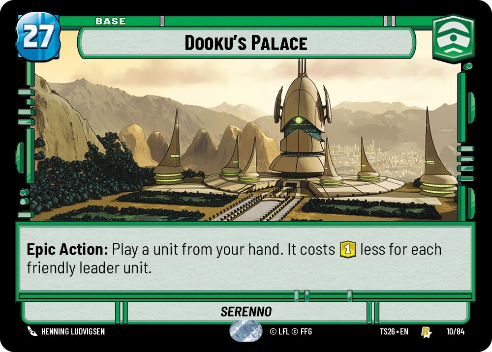Dooku's Palace (10/84) (10/84) [Twin Suns] - Shop at oilboyal