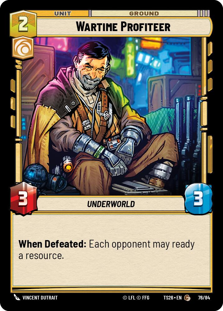 Wartime Profiteer (76/84) (76/84) [Twin Suns] - Shop at oilboyal
