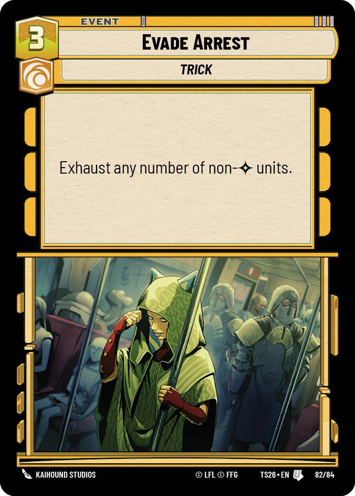 Evade Arrest (82/84) (82/84) [Twin Suns] - Shop at oilboyal