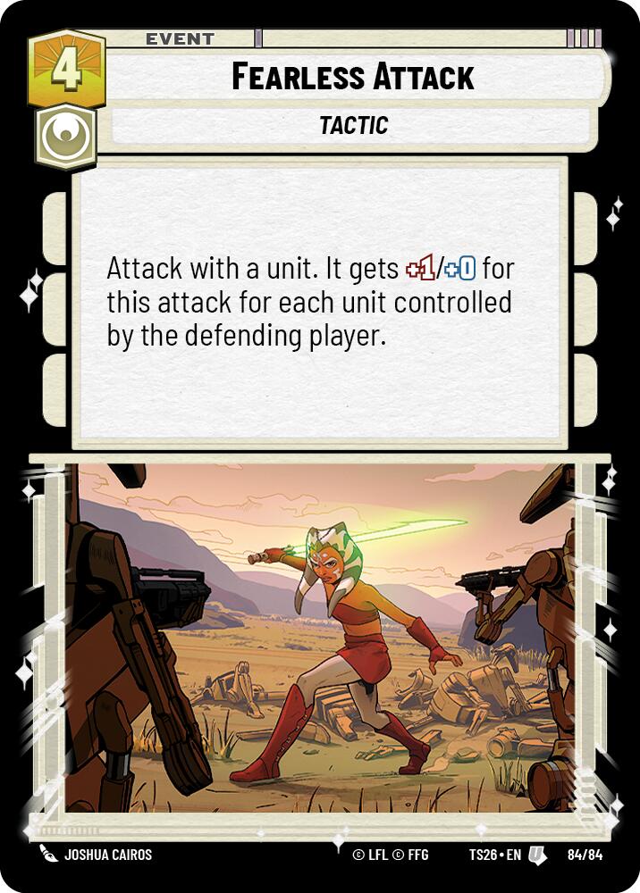 Fearless Attack (84/84) (84/84) [Twin Suns] - Shop at oilboyal
