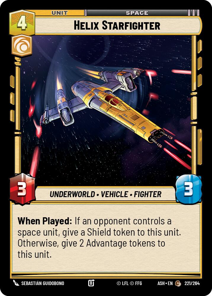 Helix Starfighter (221/264) (221/264) [Ashes of the Empire] - Shop at oilboyal