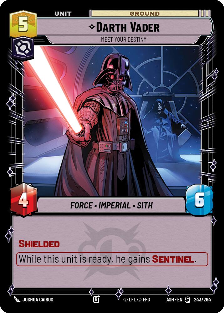 Darth Vader - Meet Your Destiny (243/264) (243/264) [Ashes of the Empire] - Shop at oilboyal