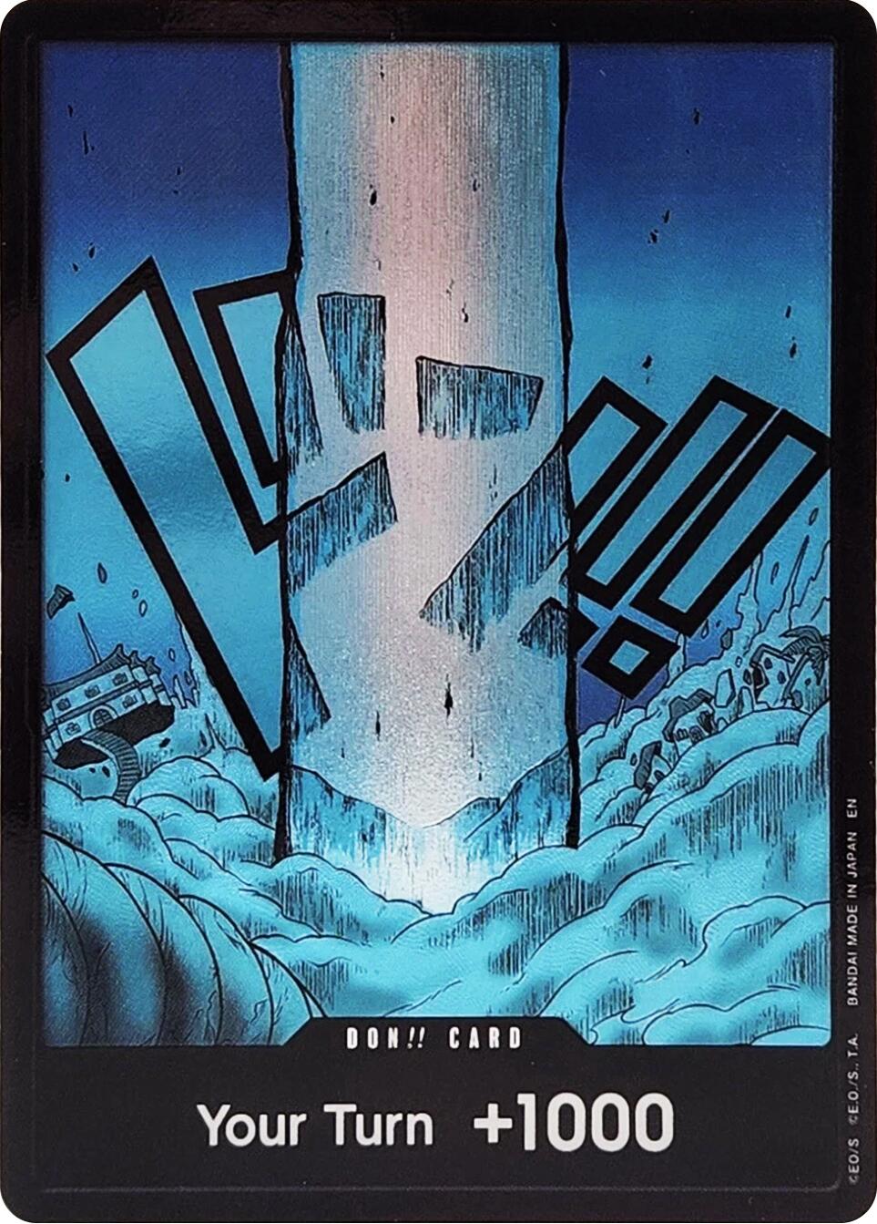 DON!! Card (Enel Lightning) (Double Pack Set Vol. 10) [Adventure on Kami's Island] - Shop at oilboyal
