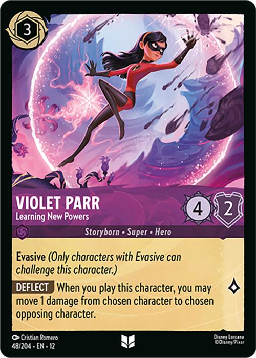 Violet Parr - Learning New Powers (48/204) [Wilds Unknown] - Shop at oilboyal