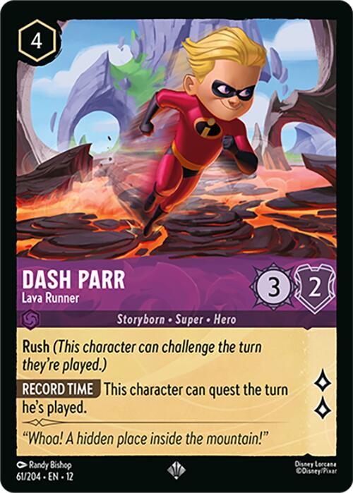 Dash Parr - Lava Runner (61/204) [Wilds Unknown] - Shop at oilboyal