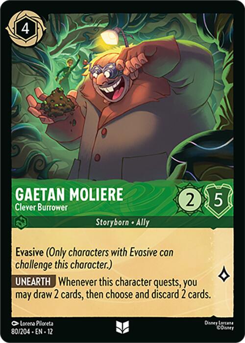 Gaetan Moliere - Clever Burrower (80/204) [Wilds Unknown] - Shop at oilboyal