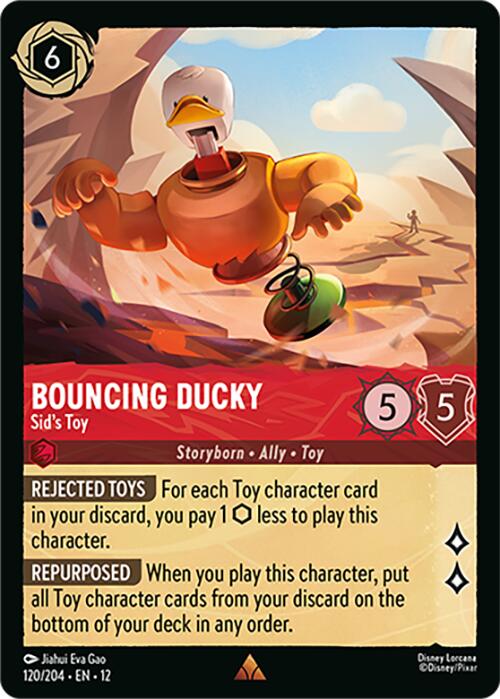 Bouncing Ducky - Sid's Toy (120/204) [Wilds Unknown] - Shop at oilboyal