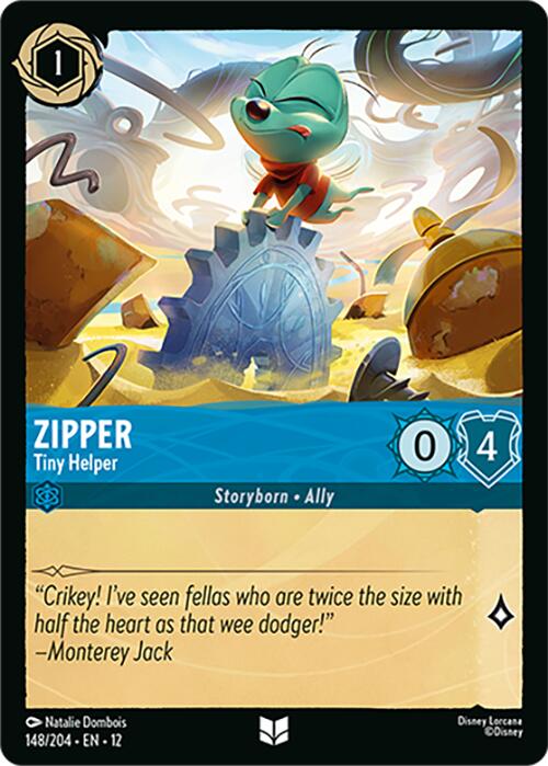 Zipper - Tiny Helper (148/204) [Wilds Unknown] - Shop at oilboyal