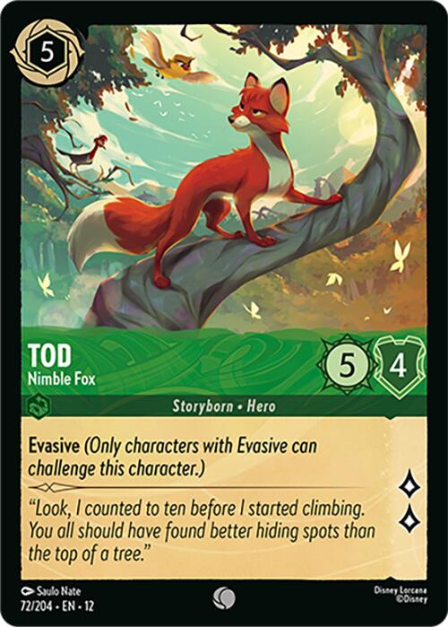 Tod - Nimble Fox (72/204) [Wilds Unknown] - Shop at oilboyal