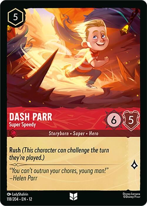 Dash Parr - Super Speedy (118/204) [Wilds Unknown] - Shop at oilboyal