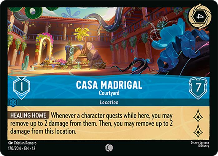 Casa Madrigal - Courtyard (170/204) [Wilds Unknown] - Shop at oilboyal