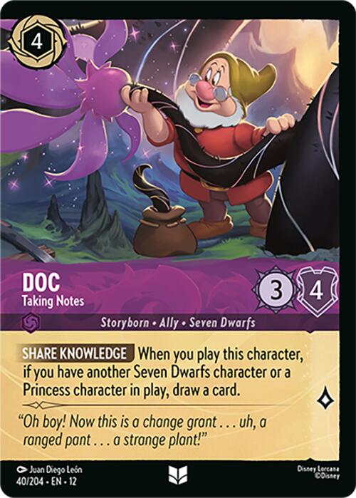 Doc - Taking Notes (Foil) (40/204) [Wilds Unknown] - Shop at oilboyal