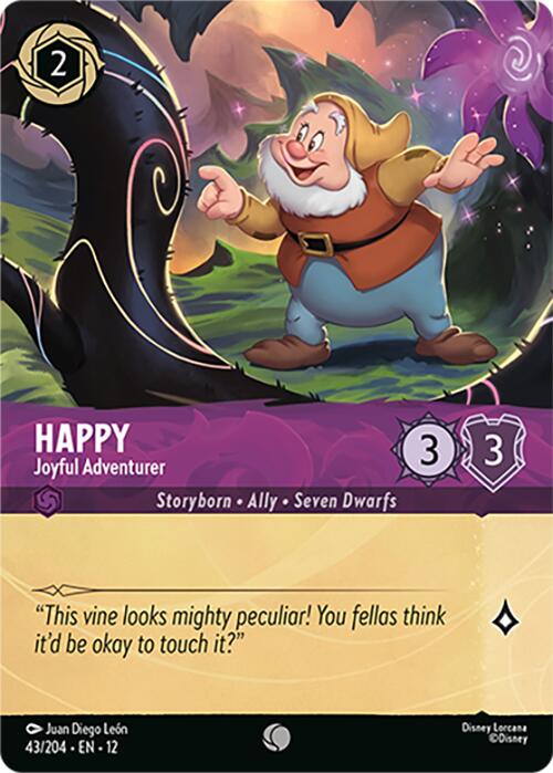Happy - Joyful Adventurer (Foil) (43/204) [Wilds Unknown] - Shop at oilboyal