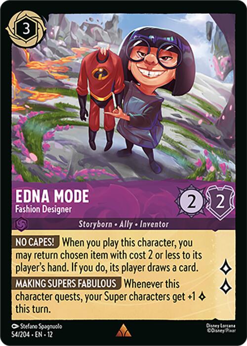 Edna Mode - Fashion Designer (54/204) [Wilds Unknown] - Shop at oilboyal