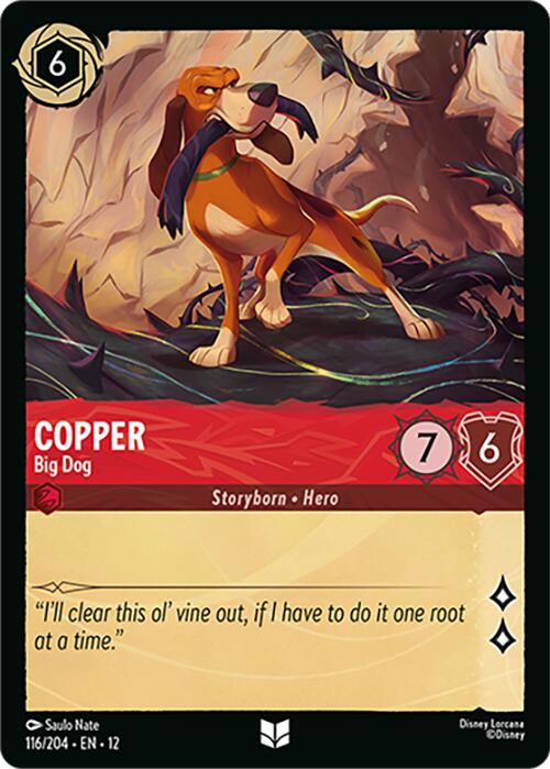 Copper - Big Dog (116/204) [Wilds Unknown] - Shop at oilboyal