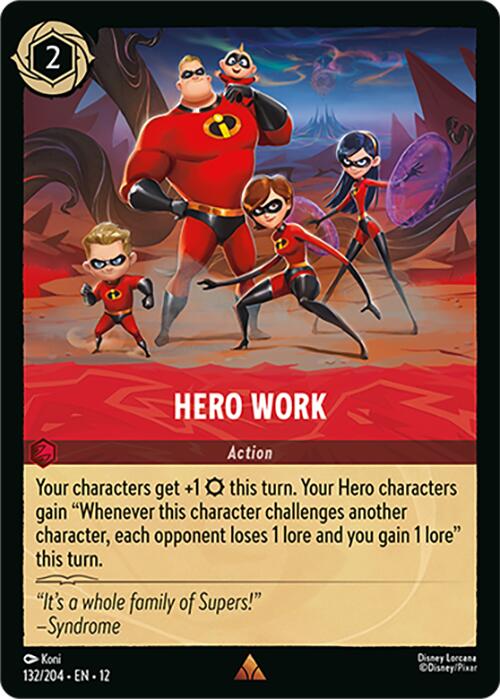 Hero Work (132/204) [Wilds Unknown] - Shop at oilboyal