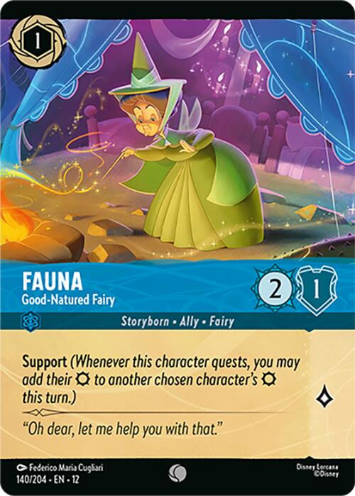 Fauna - Good-Natured Fairy (Foil) (140/204) [Wilds Unknown] - Shop at oilboyal