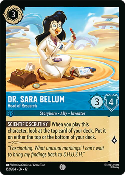 Dr. Sara Bellum - Head of Research (152/204) [Wilds Unknown] - Shop at oilboyal