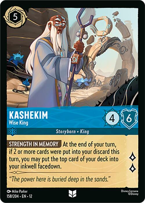 Kashekim - Wise King (158/204) [Wilds Unknown] - Shop at oilboyal