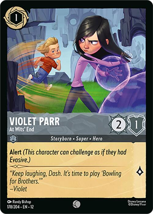 Violet Parr - At Wits' End (178/204) [Wilds Unknown] - Shop at oilboyal