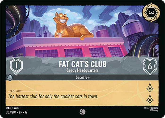Fat Cat's Club - Seedy Headquarters (203/204) [Wilds Unknown] - Shop at oilboyal