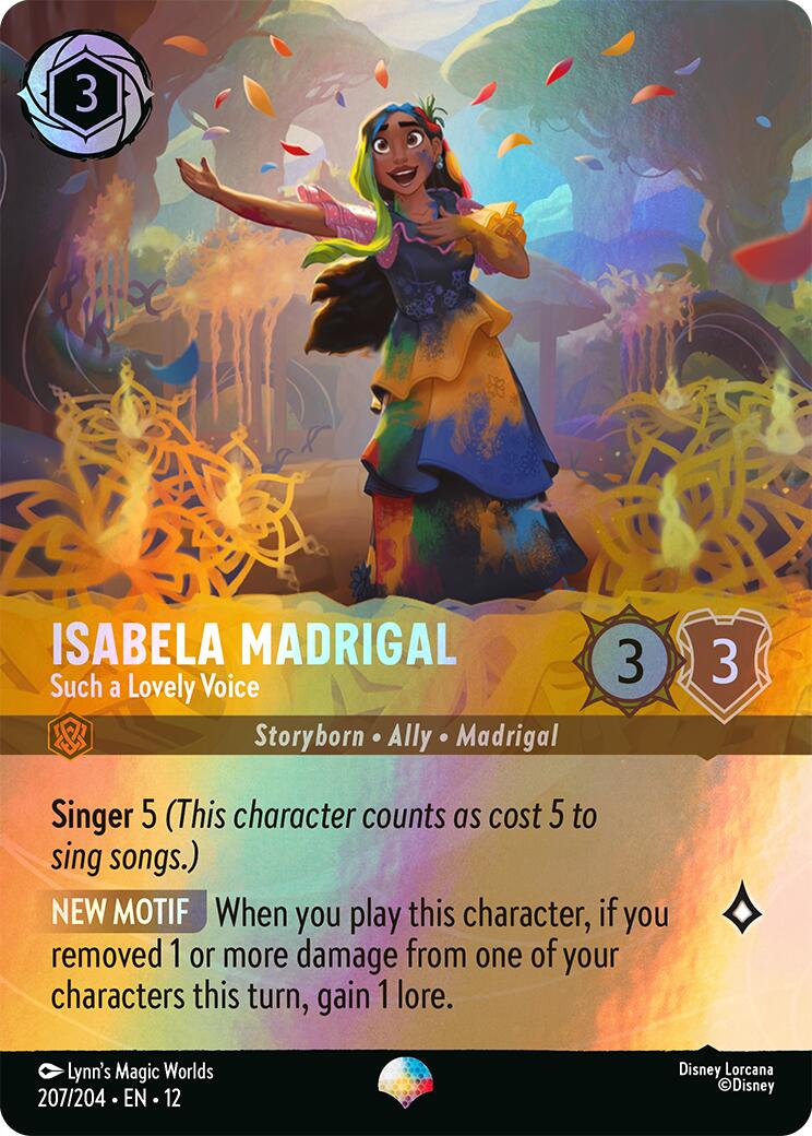 Isabela Madrigal - Such a Lovely Voice (Epic) (207/204) [Wilds Unknown] - Shop at oilboyal