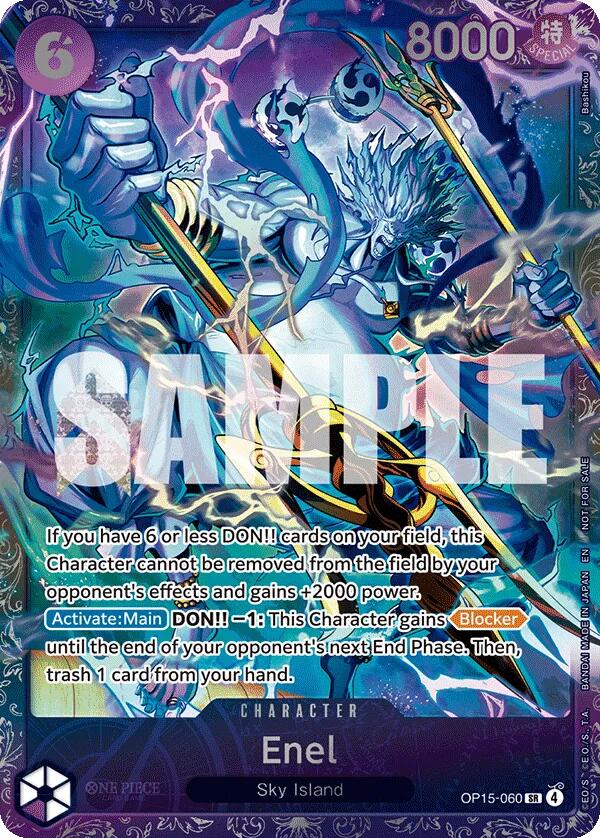 Enel (Treasure Cup May 2026) [One Piece Promotion Cards] - Shop at oilboyal