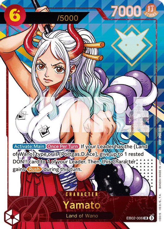 Yamato (Serial Numbered) [One Piece Promotion Cards] - Shop at oilboyal