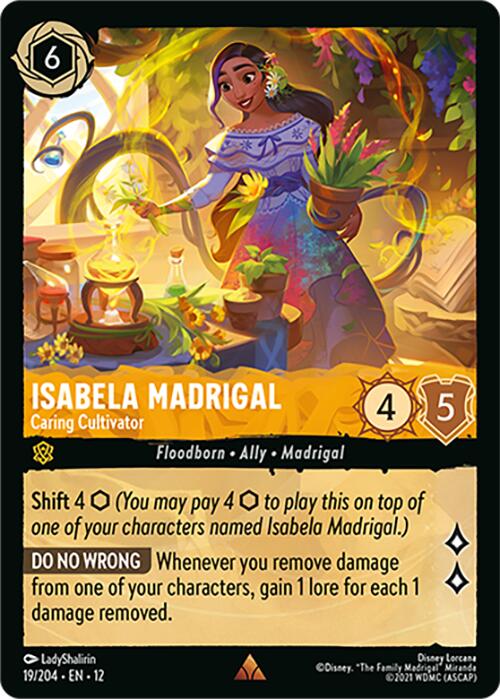 Isabela Madrigal - Caring Cultivator (19/204) [Wilds Unknown] - Shop at oilboyal