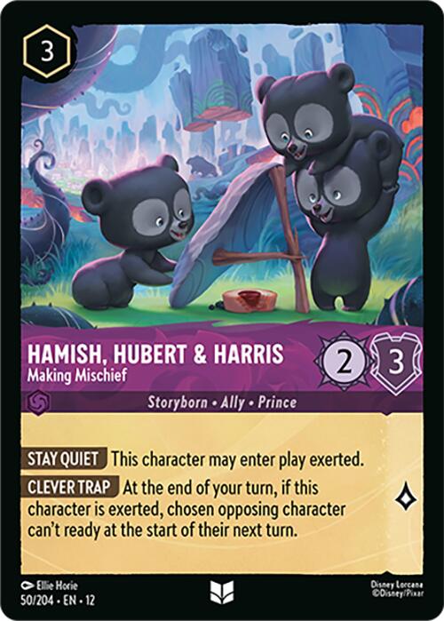 Hamish, Hubert & Harris - Making Mischief (50/204) [Wilds Unknown] - Shop at oilboyal