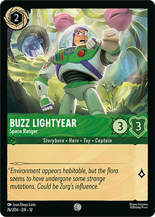Buzz Lightyear - Space Ranger (76/204) [Wilds Unknown] - Shop at oilboyal